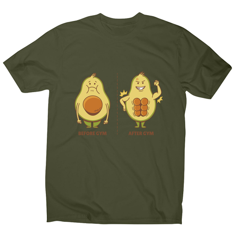 Avocado gym men's t-shirt - Graphic Gear