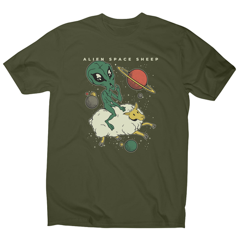 Alien space sheep men's t-shirt - Graphic Gear