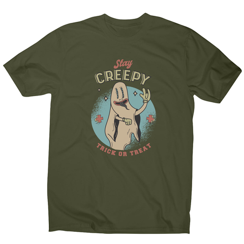 Stay creepy halloween men's t-shirt - Graphic Gear