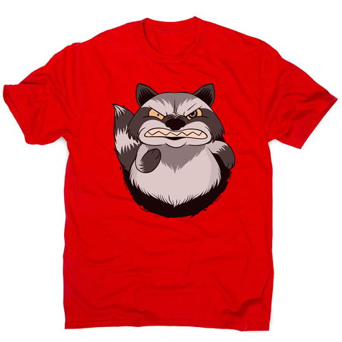 Angry raccoon men's t-shirt - Graphic Gear
