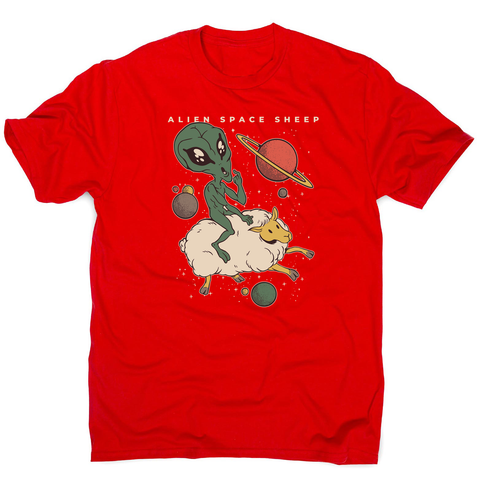 Alien space sheep men's t-shirt - Graphic Gear