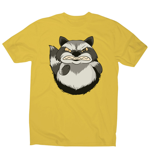 Angry raccoon men's t-shirt - Graphic Gear