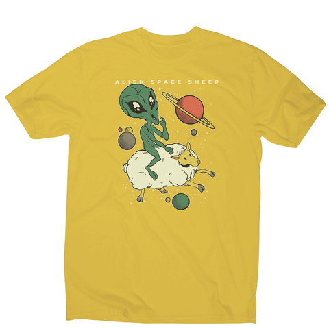 Alien space sheep men's t-shirt - Graphic Gear