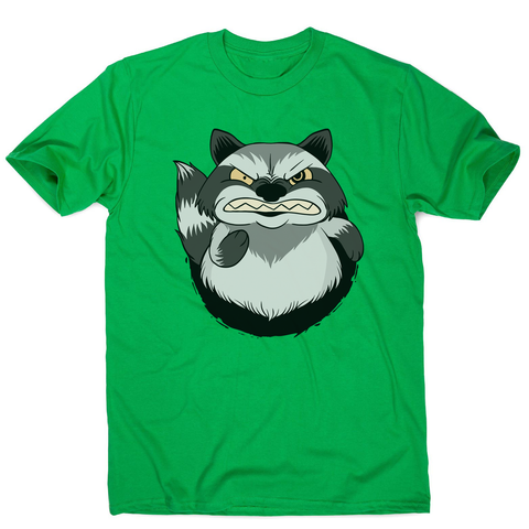 Angry raccoon men's t-shirt - Graphic Gear