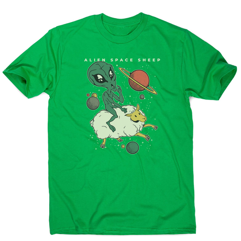 Alien space sheep men's t-shirt - Graphic Gear