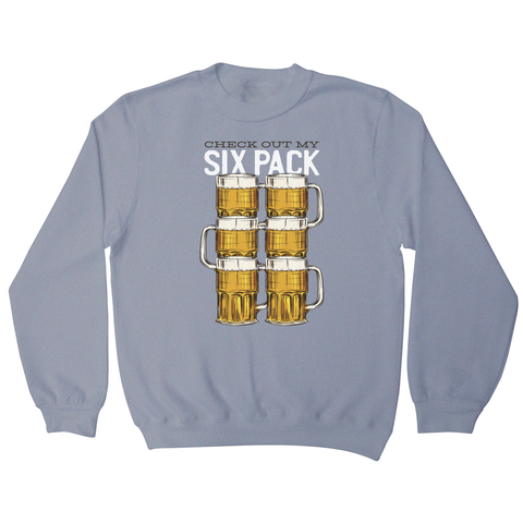 Beer six pack sweatshirt - Graphic Gear