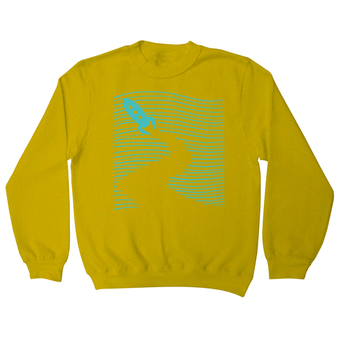 Rocketship path sweatshirt - Graphic Gear