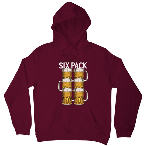 Beer six pack hoodie - Graphic Gear