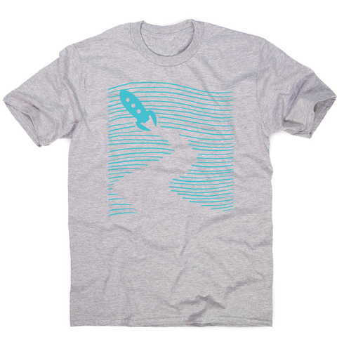 Rocketship path men's t-shirt - Graphic Gear