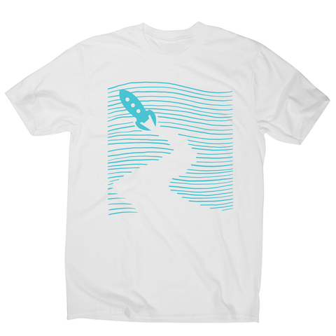 Rocketship path men's t-shirt - Graphic Gear