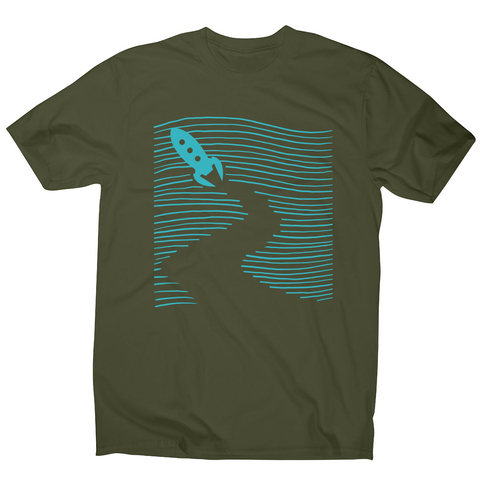 Rocketship path men's t-shirt - Graphic Gear