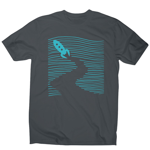 Rocketship path men's t-shirt - Graphic Gear