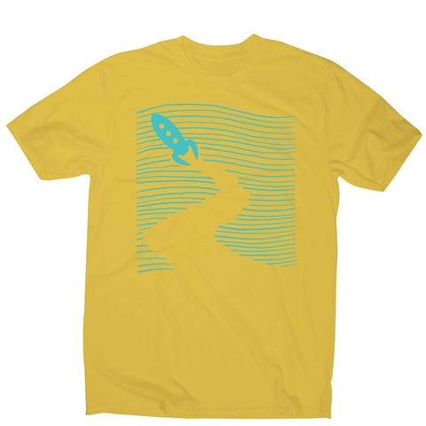 Rocketship path men's t-shirt - Graphic Gear