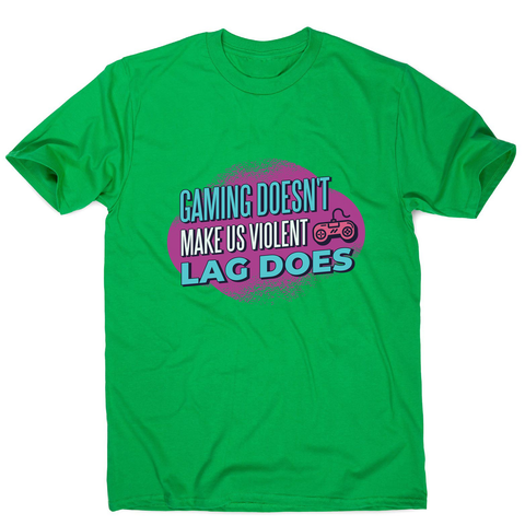 Gaming violence quote men's t-shirt - Graphic Gear