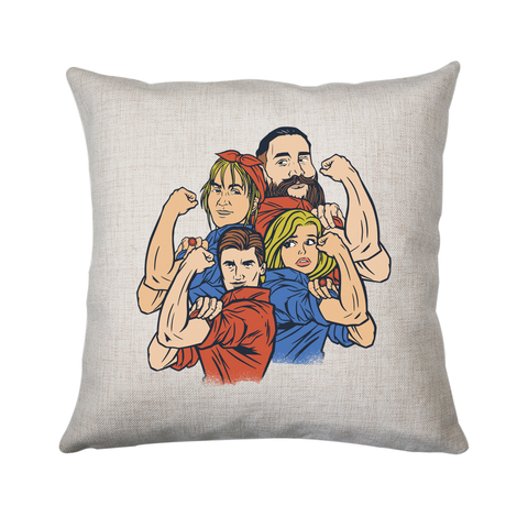 Empowered family cushion cover pillowcase linen home decor - Graphic Gear