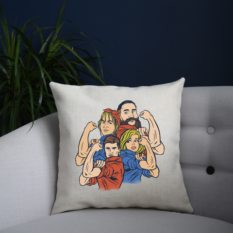 Empowered family cushion cover pillowcase linen home decor - Graphic Gear