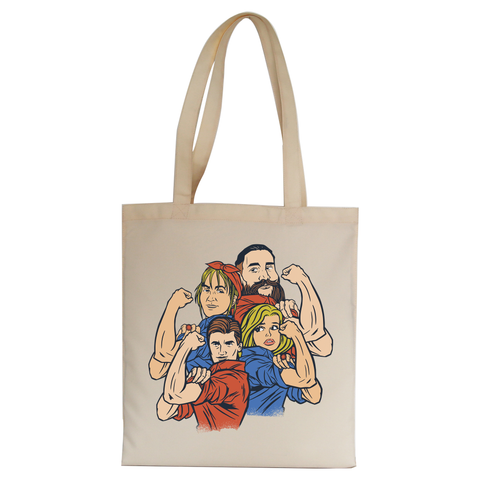 Empowered family tote bag canvas shopping - Graphic Gear