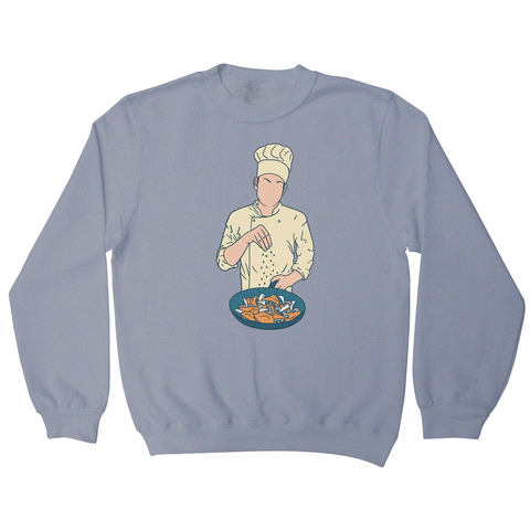 Chef salting mushrooms sweatshirt - Graphic Gear