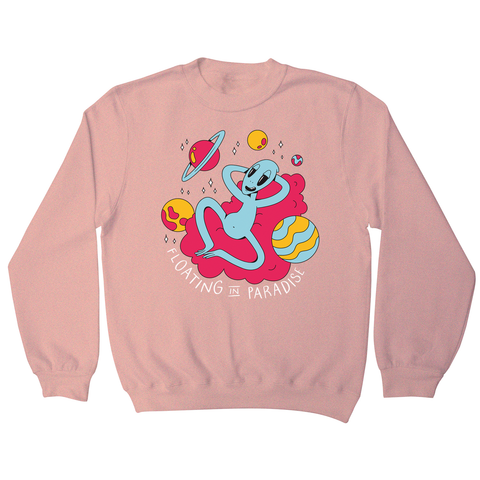 Chilling alien sweatshirt - Graphic Gear