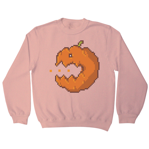 Pixel pumpkin sweatshirt - Graphic Gear
