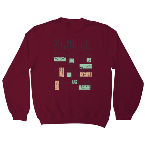 Veganholic sweatshirt - Graphic Gear
