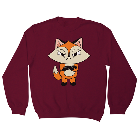 Angry fox sweatshirt - Graphic Gear