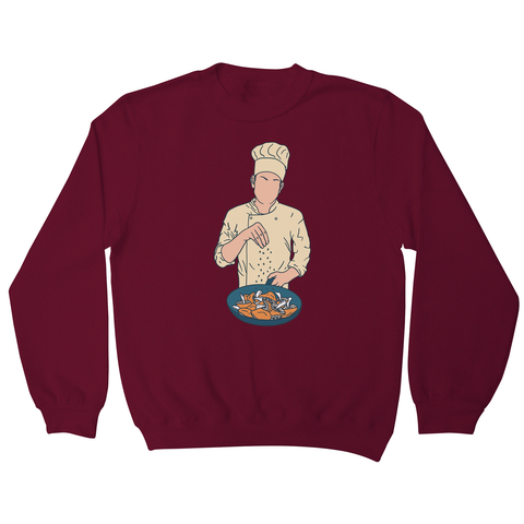 Chef salting mushrooms sweatshirt - Graphic Gear