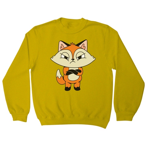Angry fox sweatshirt - Graphic Gear