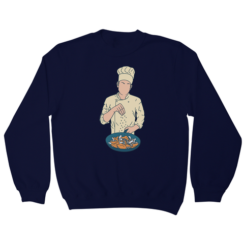 Chef salting mushrooms sweatshirt - Graphic Gear