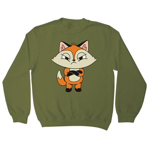 Angry fox sweatshirt - Graphic Gear