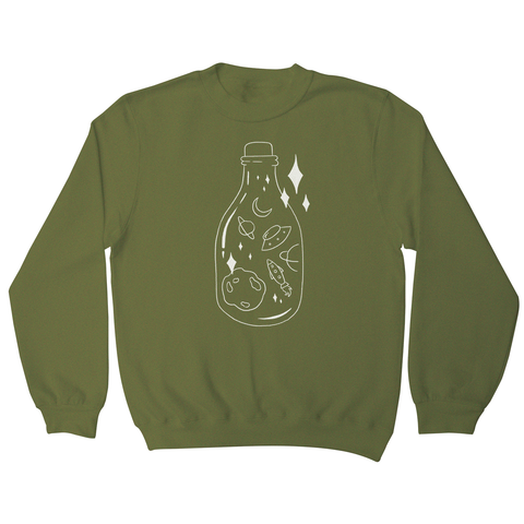 Space bottle sweatshirt - Graphic Gear