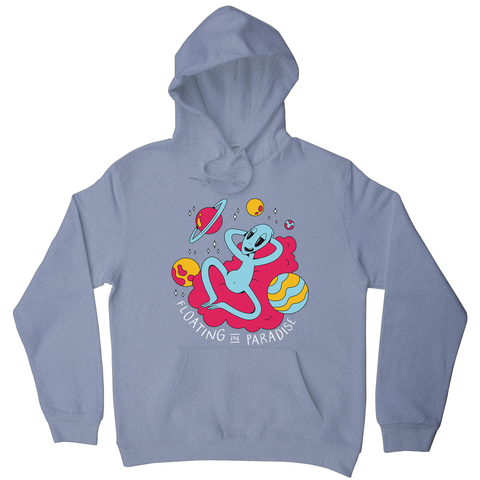 Chilling alien hoodie - Graphic Gear