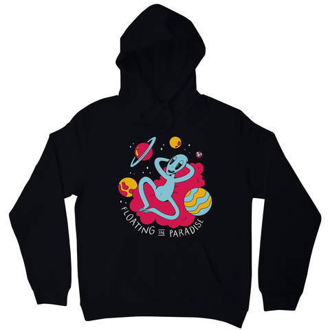 Chilling alien hoodie - Graphic Gear