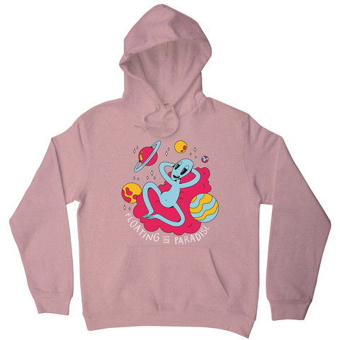 Chilling alien hoodie - Graphic Gear
