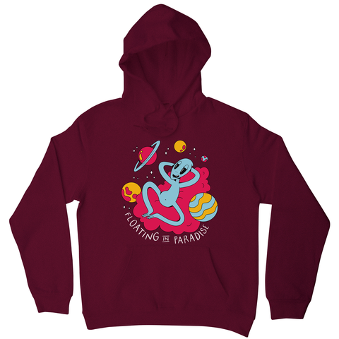 Chilling alien hoodie - Graphic Gear