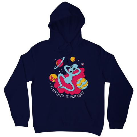 Chilling alien hoodie - Graphic Gear