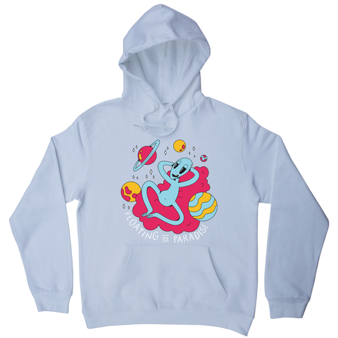 Chilling alien hoodie - Graphic Gear