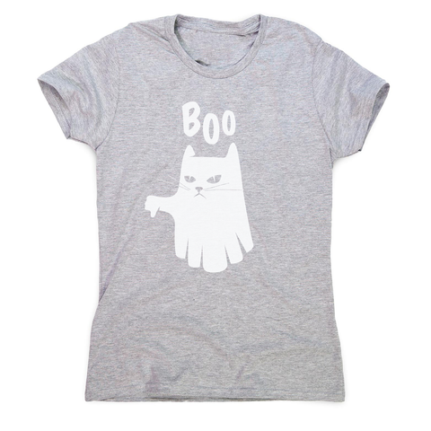 Ghost cat women's t-shirt - Graphic Gear