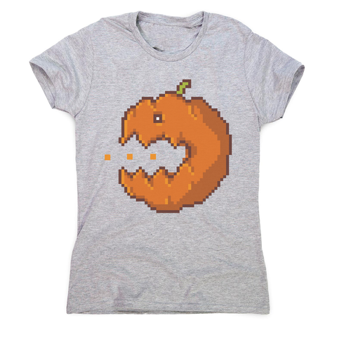 Pixel pumpkin women's t-shirt - Graphic Gear
