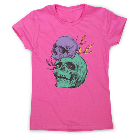 Creepy skulls women's t-shirt - Graphic Gear