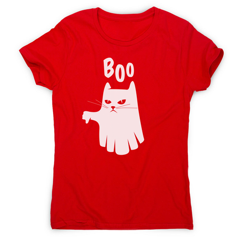 Ghost cat women's t-shirt - Graphic Gear