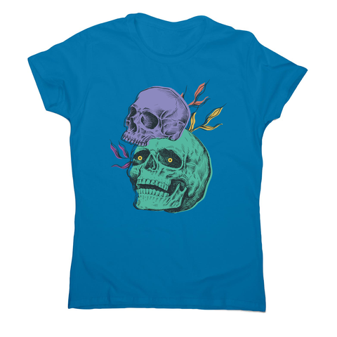 Creepy skulls women's t-shirt - Graphic Gear
