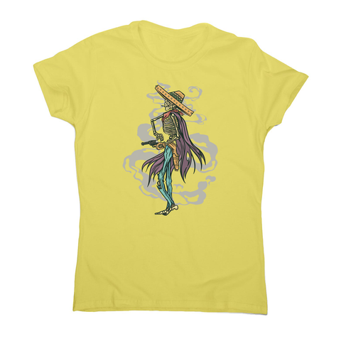 Cowboy skeleton women's t-shirt - Graphic Gear