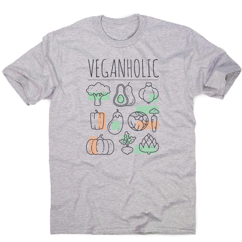 Veganholic men's t-shirt - Graphic Gear