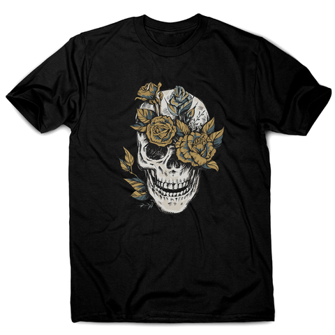 Flower skull men's t-shirt - Graphic Gear