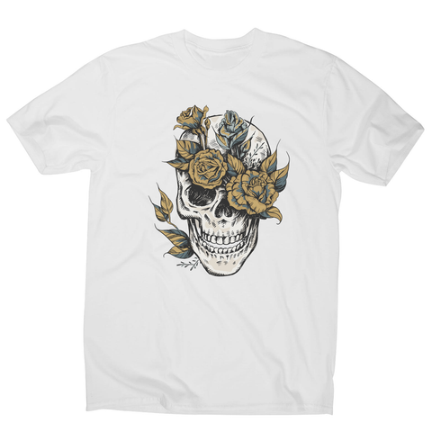 Flower skull men's t-shirt - Graphic Gear