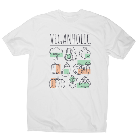 Veganholic men's t-shirt - Graphic Gear