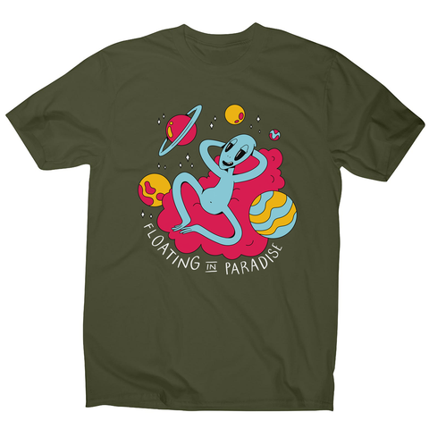 Chilling alien men's t-shirt - Graphic Gear