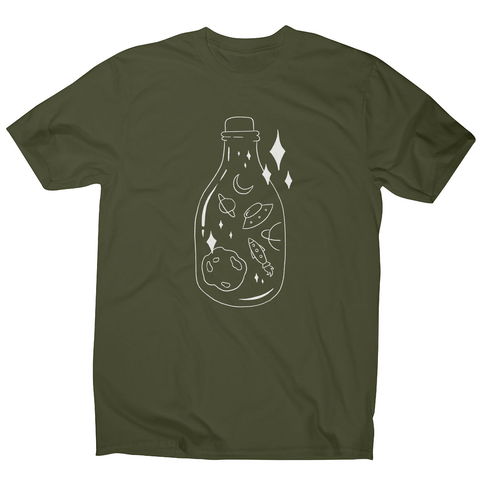 Space bottle men's t-shirt - Graphic Gear