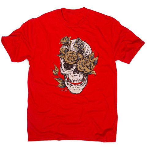 Flower skull men's t-shirt - Graphic Gear